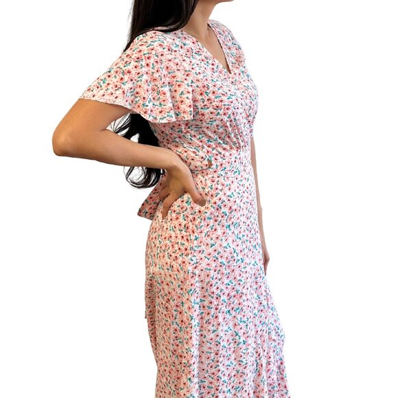 Rosa Isela Floral Dress - Picture 3 of 6